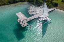 Sail 4hr in the most SECRET Spot of Bacalar and Beach Club.