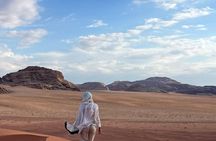 Wadi Rum Full day Jeep Tour with Stay in Bedouin Camp Overnight