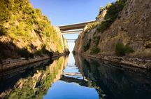 Corinth Canal & Saronic Gulf GlassBottom Cruise: 4h Swim & Buffet