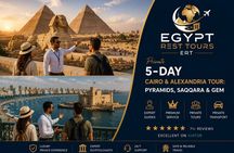 Private 5-Day Cairo & Alexandria | Pyramids,Sphinx, Saqqara & GEM