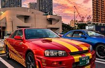 Tokyo: Private JDM R34 Skyline drive & Daikoku PA car meet