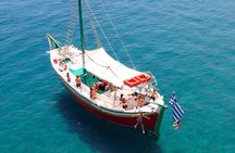 Faliraki: Traditional Boat Cruise & Swim Stops