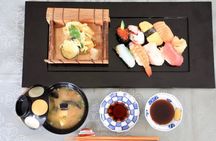 Osaka Nigiri Sushi, Tempura, Wagashi and Matcha Cooking Class