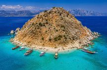 Turkish Maldives Suluada Island Boat Tour transfer From Antalya