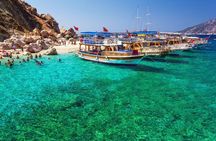 Turkish Maldives Suluada Island Boat Tour transfer From Antalya