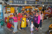 Busan Food Tour Jagalchi Market BIFF Square and Gukje Market
