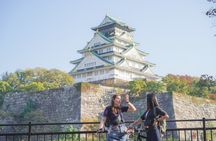Osaka Castle & Local Neighborhoods 5h Bike Tour with Lunch