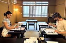 Hands-on Zen Calligraphy & 150-Year-Old Kyoto Machiya Tour