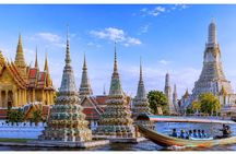 Bangkok Grand Palace Wat Pho and Wat Arun with Longtail Boat Ride