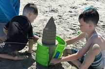 Sand Castle Building Lesson in North Myrtle Beach