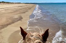 Private Horse Riding and Kourouta Beach Tour from Katakolo