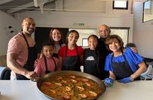 Madrid: Paella Sangria and Churro Making Class in the City Center