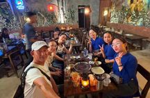 DaNang Night Foodie Tour-Sighseeing with Aodai Lady Rider Private