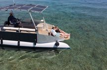 Romantic Private Tour for 2 on your own Solar Powered Boat