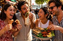 Vegetarian Kadıköy Street Food Crawl Simit and Mezze Feast