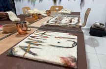 Traditional Moroccan Felt Making with Local Artisan as Guide