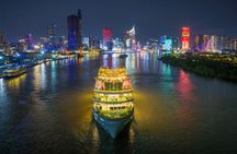 Romantic Dinner on Luxury Saigon Cruise with Skyline Views HCMC