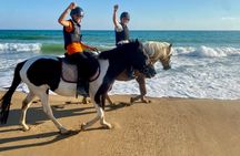 Private Horse Riding and Kourouta Beach Tour from Katakolo
