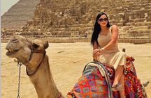 ViP Private Tour Giza Pyramids,camel ride , inside 3rd Pyramid