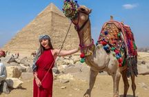 ViP Private Tour Giza Pyramids,camel ride , inside 3rd Pyramid