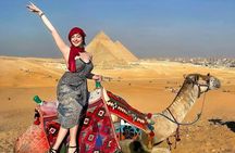 ViP Private Tour Giza Pyramids,camel ride , inside 3rd Pyramid