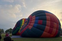 Flight in Teotihuacan Hot Air Balloon with Transportation and Breakfast