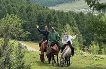 Horse riding in Terelj National Park