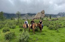 Horse riding in Terelj National Park