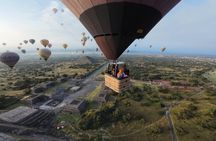 VIP Hot Air Balloon Flight Teotihuacan | Pickup | Breakfast La Gruta