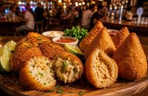 Lapa Evening Street Food and Caipirinha Tour in Rio