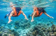 Private boat snorkeling in Puerto Morelos