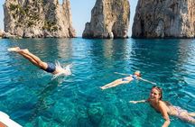 Private Capri Boat Tour with Faraglioni & Blue Grotto