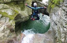Aquatic afterwork in the Canyon of Versoud