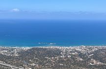 From Heraklion-PRIVATE Kourtaliotiko Waterfalls-Prevelis Beach