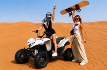 Dubai Evening Desert Safari, Quad Bike, Camel Ride & BBQ Dinner