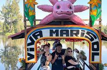 CDMX knows Xochimilco and the sanctuary of Axolotl ajolote