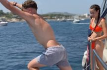 A day on catamaran Portitxol Island with food and bath from Denia