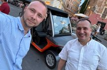 Accessible Rome Private Golf Cart Tour with Drinks