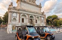 Accessible Rome Private Golf Cart Tour with Drinks