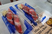 Tokyo Tsukiji Fish Market Food Tour with 3 Tastings