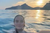 Sunset Boat Tour on the Andratx Coast + Pizza+ Snorkeling