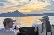 Sunset Boat Tour on the Andratx Coast + Pizza+ Snorkeling