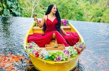 Koi Photo Boat, Bali Swing, Monkey Forest, & Tegenungan Waterfall