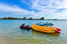 Banana Boat Fun Ride at Shephard's Beach Resort Clearwater Beach