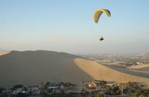 Paragliding over the Huacachina Desert