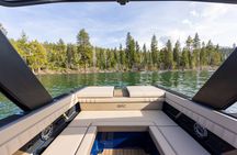 25ft Private Fully Electric Boat Charter on South Lake Tahoe