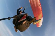 Sunset Paragliding in Atlas Mountains Fly Above Agafay Desert