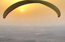 Sunset Paragliding in Atlas Mountains Fly Above Agafay Desert