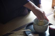 Tea Ceremony and Calligraphy in Kyoto Machiya with Kamogawa View