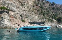 Dhermi: Boat tour of the Caves and Gjipe Beach, swimming stops.